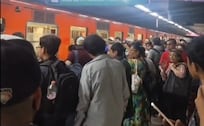 Línea 6 del Metro CDMX saturada, detenida y con retrasos ¿Qué está pasando? 