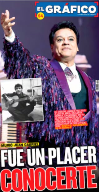 Juan Gabriel (Foto: Archivo de Hemeroteca)