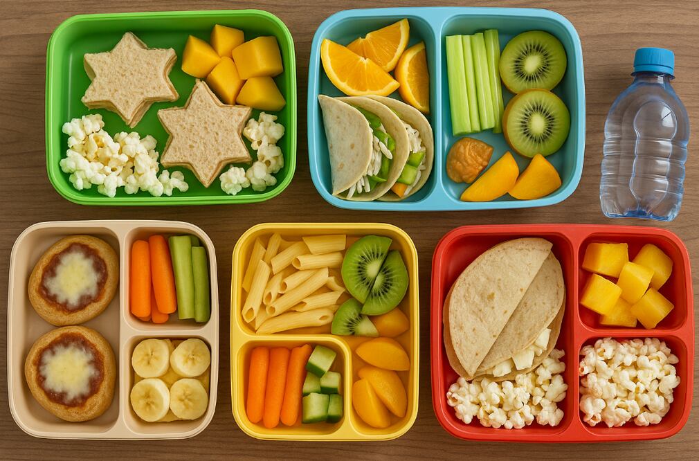 Menú semanal para el regreso a clases (Foto: Creada con IA)