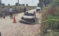 Arde un Chevy en Texcoco y hallan los restos de dos personas en su interior