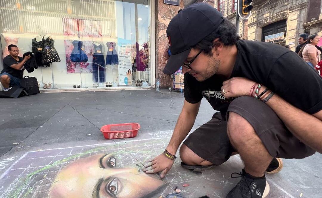 Artista italiano pintó al “Pitbull” Cruz en calles de la CDMX, el resultado es sorprendente