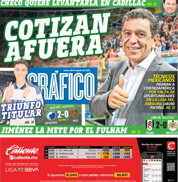 Portada El Gráfico | Jueves 28 de agosto 2025