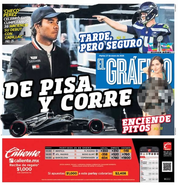 Portada El Gráfico | Martes 27 de enero de 2026