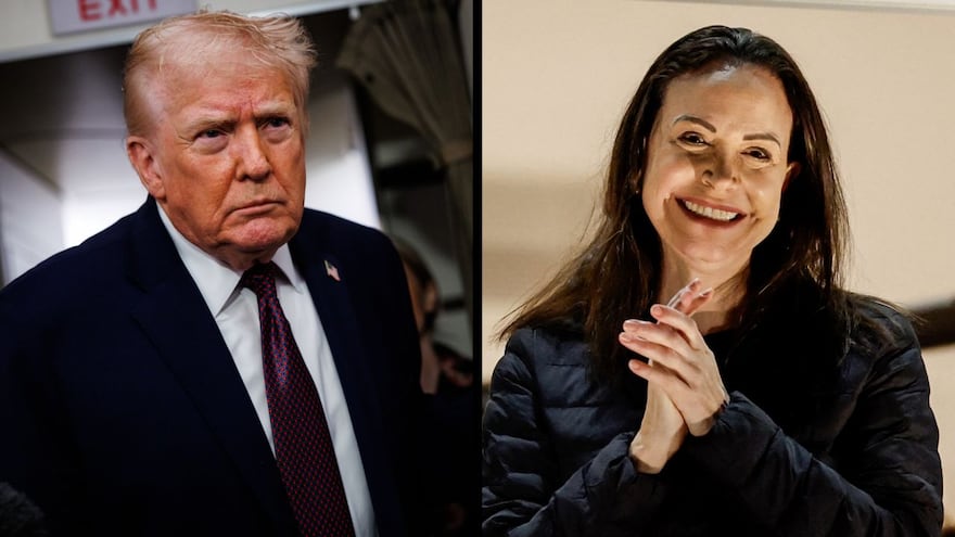 ¿Se humilló? Tunden en redes a María Corina Machado tras DAR su Premio Nobel de la Paz a Donald Trump