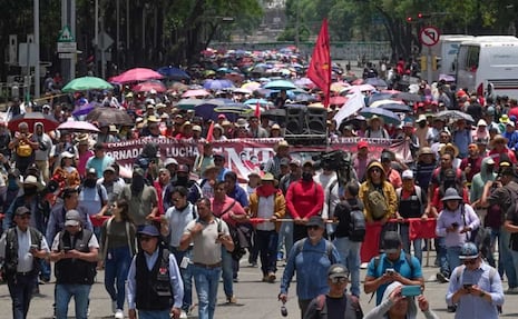 CNTE mantiene bloqueos en CDMX: estas son las vialidades y zonas que podrían verse afectadas hoy