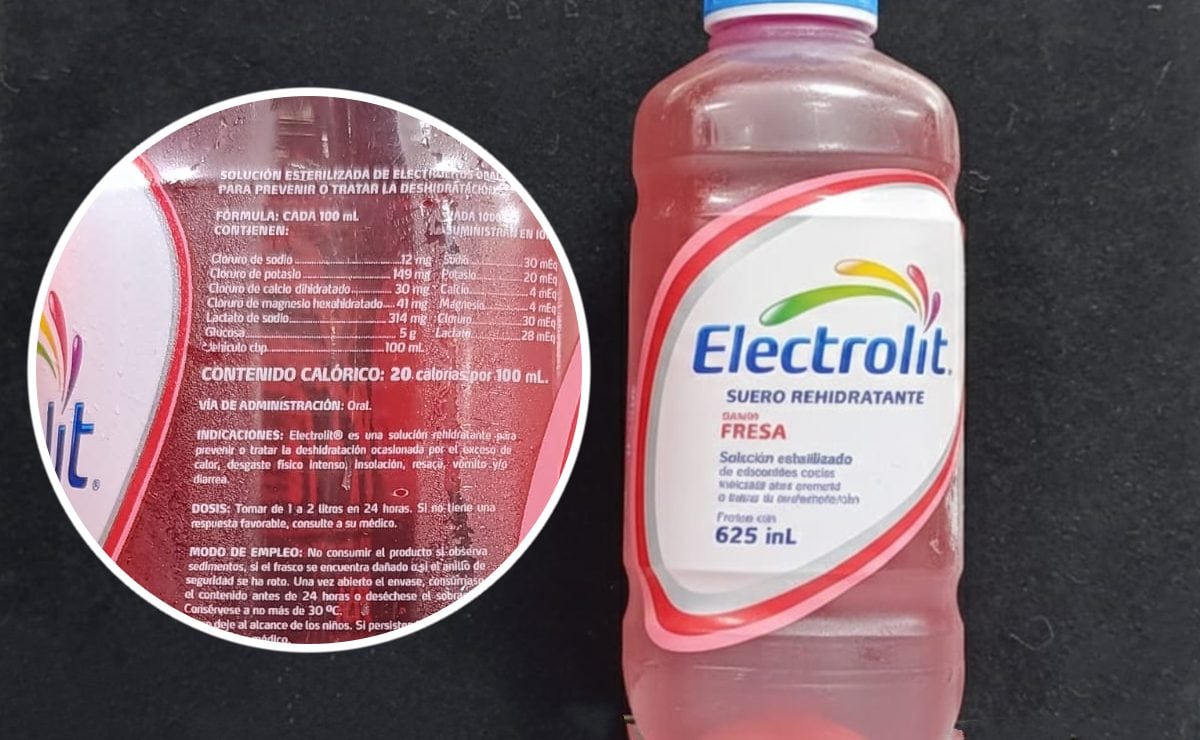 Polemica Electrolit: Este es el verdadero contenido nutrimental de la