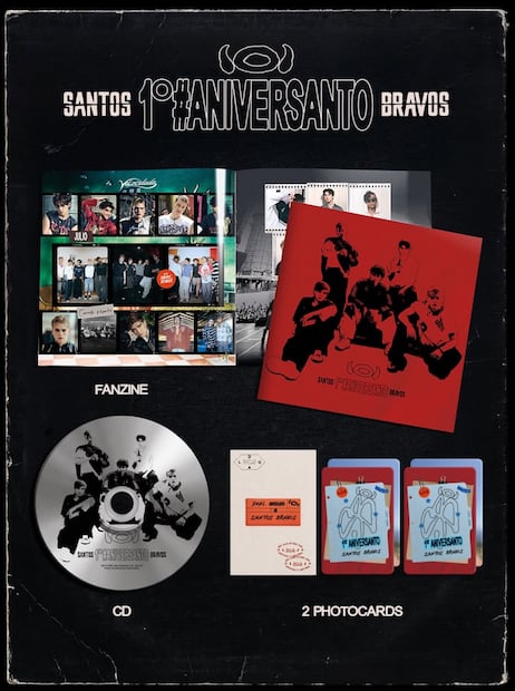 Album SANTOS BRAVOS
Foto: Redes Sociales