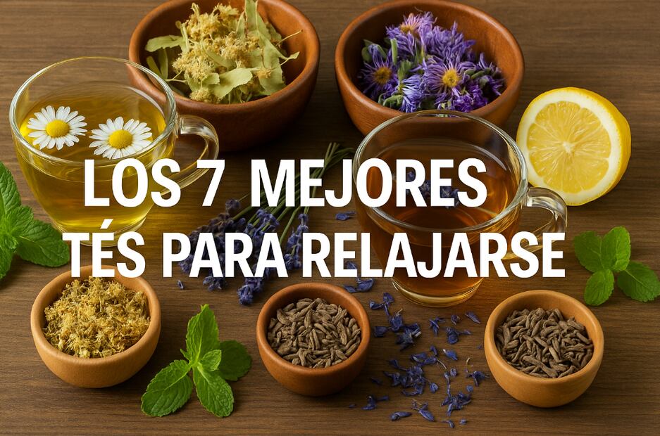 ¿Cuáles son los 7 tés más efectivos para relajarme y dormir bien? (Foto: Creada con IA para fines ilustrativos)