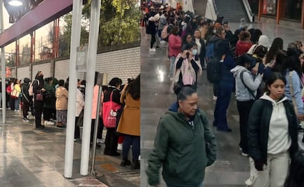 Línea A del Metro CDMX saturada y detenida ¿Qué está pasando?