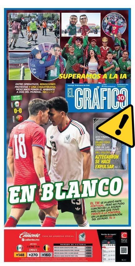 Portada El Gráfico | Domingo 29 de marzo de 2026