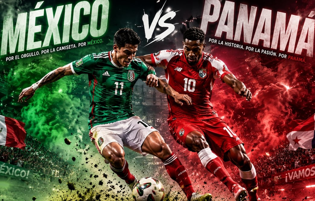 México vs. Panamá. Foto: IA