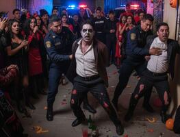 Halloween en Iztapalapa termina mal: hay un muerto y 3 detenidos