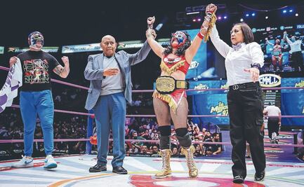 India Sioux defiende su Campeonato Nacional Femenil ante Kira en la Arena México