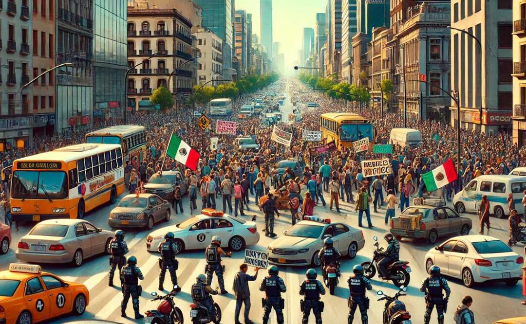 Tránsito CDMX: Afectación vial por marchas, conciertos y eventos hoy viernes 22 de noviembre