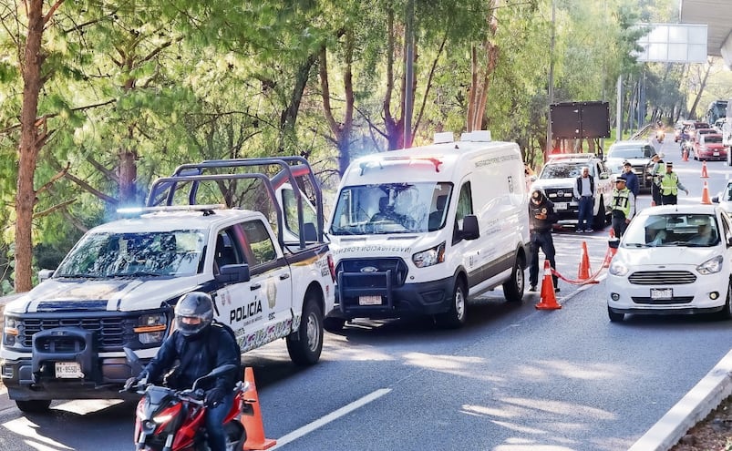 ¡Directo a la tumba! Atropellan a un sujeto que intentaba cruzar la autopista México-Cuernavaca