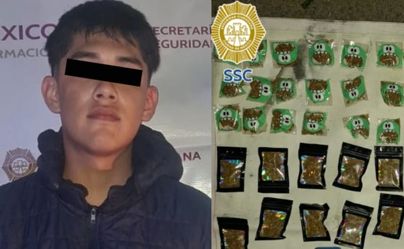 Cae "Angelito MJ", presumía rodadas en redes y terminó detenido con droga y arma