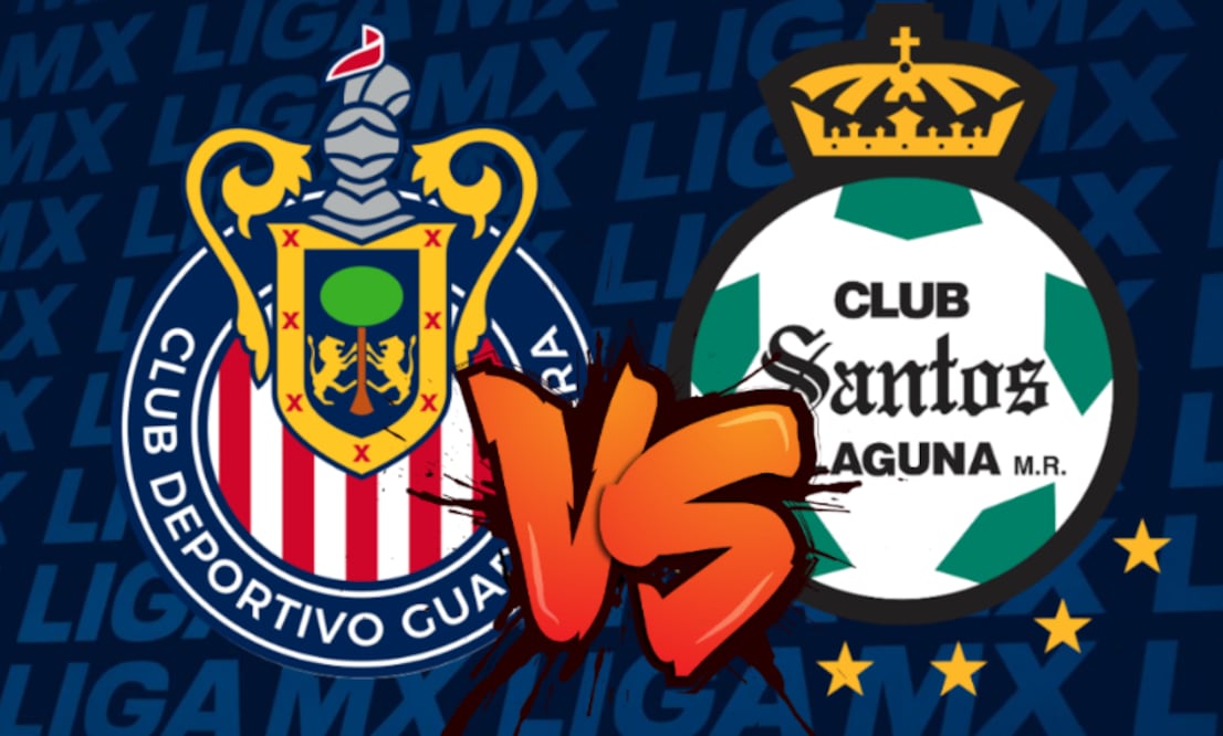 Chivas vs Santos HOY: Horario y dónde ver el partido del Clausura 2026 (Foto: Staff El Gráfico)