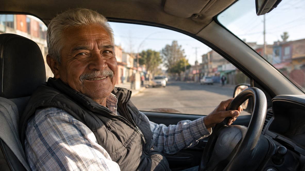 “Soy un papá soltero y muy feliz”: taxista cuenta cómo levantó a su familia 
Imagen: IA