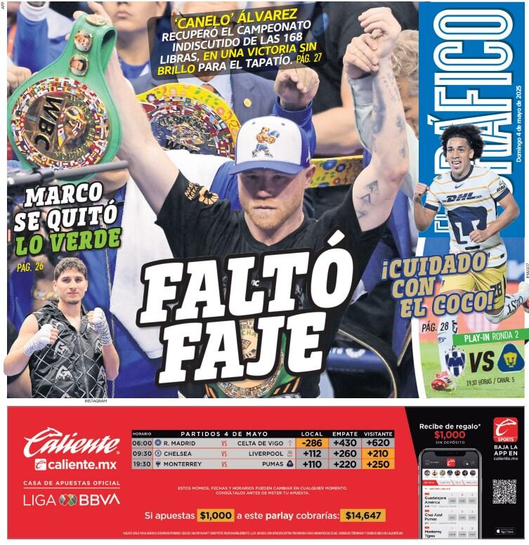 Portada El Gráfico