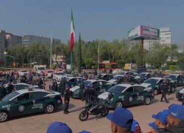 ¡Más patrullas, menos crimen! Refuerzan seguridad en la Cuauhtémoc con 53 unidades