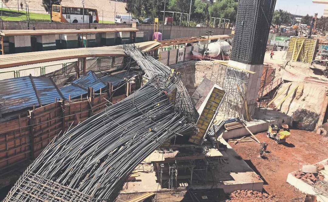 Pese al accidente en obra de Trolebús en Chalco las actividades de construcción no frenan