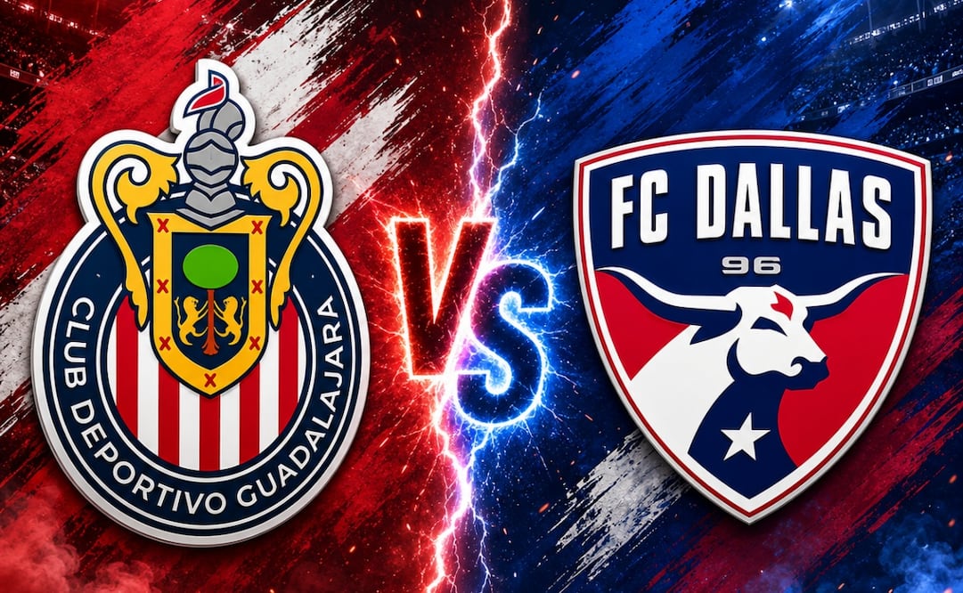 Chivas vs FC Dallas. Foto: IA
