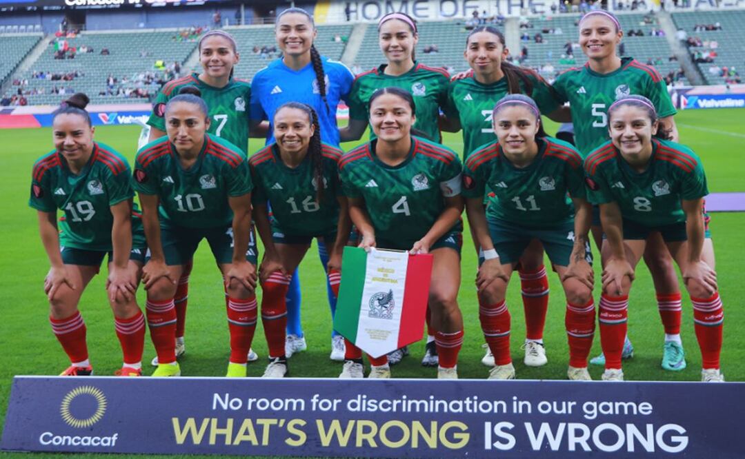 El TRI Femenil se enfrenta a República Dominicana en la J2 de la Copa Oro W
