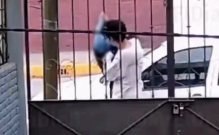 VIDEO: Joven abandona a recién nacido dentro de una bolsa de plástico en Tultiltán