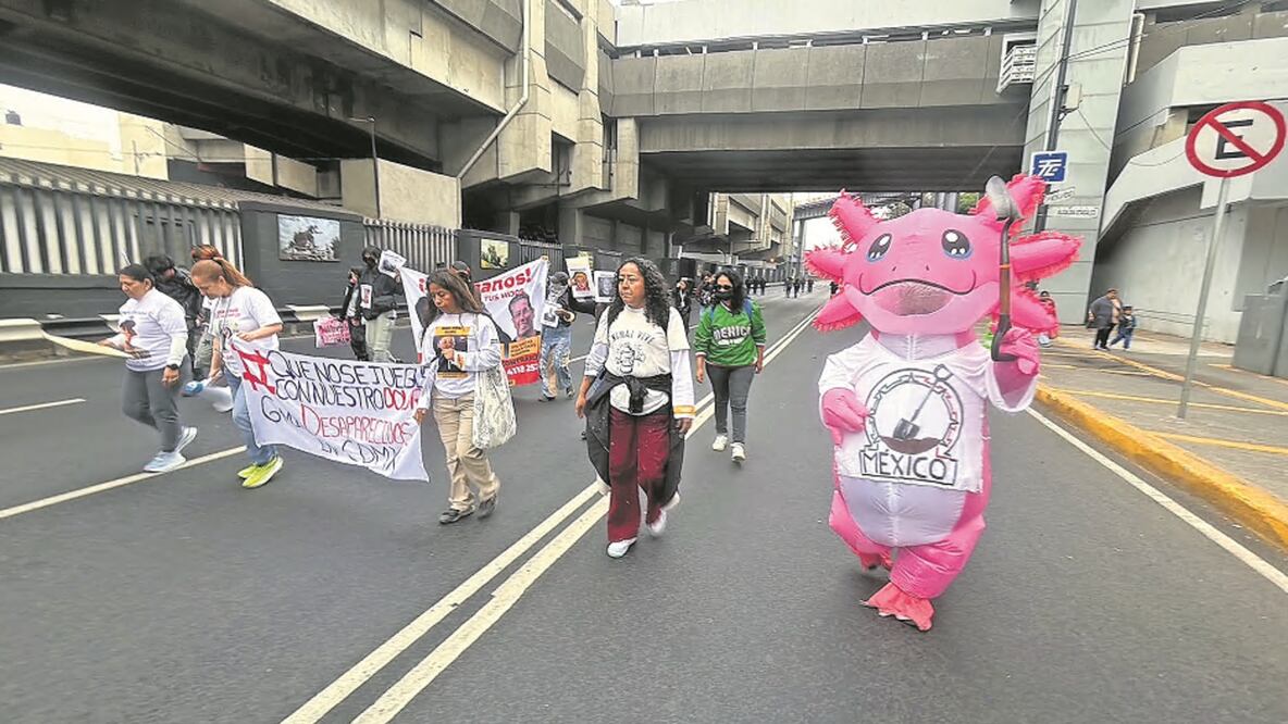 Madres buscadoras protestan en el Tour del Trofeo de la Copa Mundial en Iztacalco
Imagen; Juan Carlos Williams I El Grafico