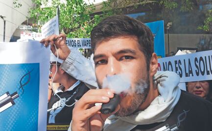 Entra en vigor prohibición total de vapeadores en México: cárcel y multas