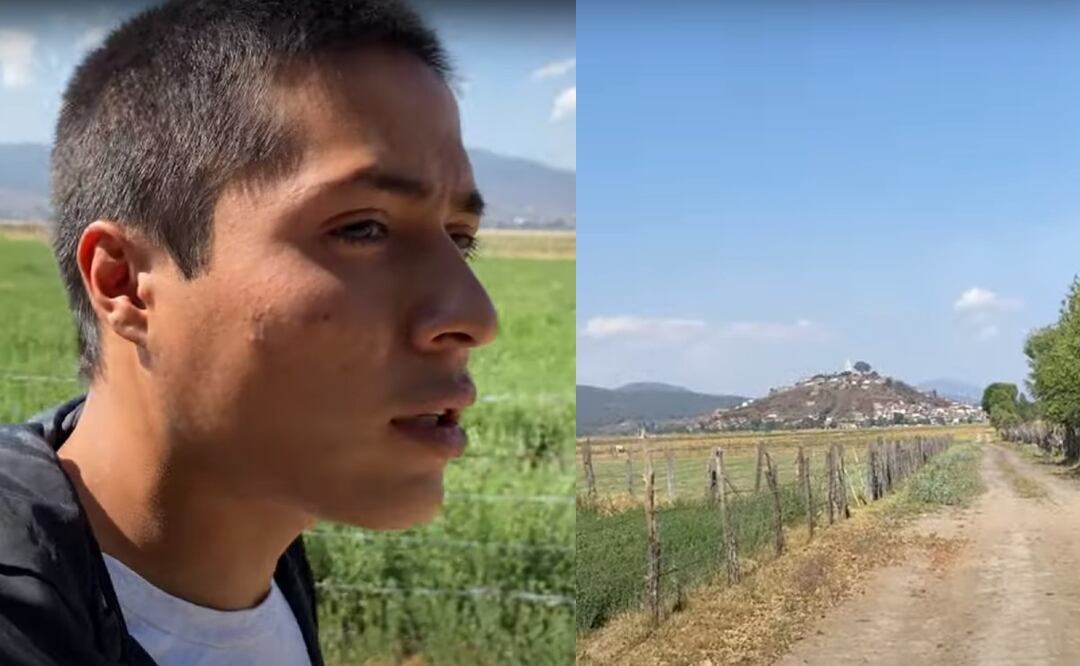 VIDEO: Youtuber cruza Lago de Pátzcuaro caminando