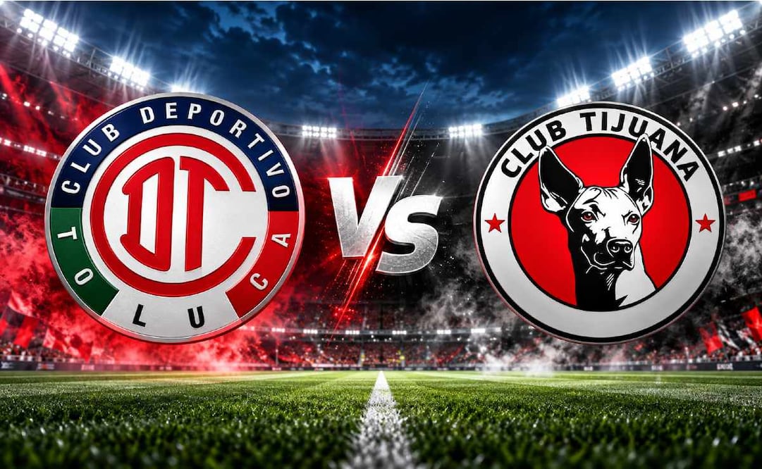 Toluca vs Tijuana EN VIVO. Foto: (IA)