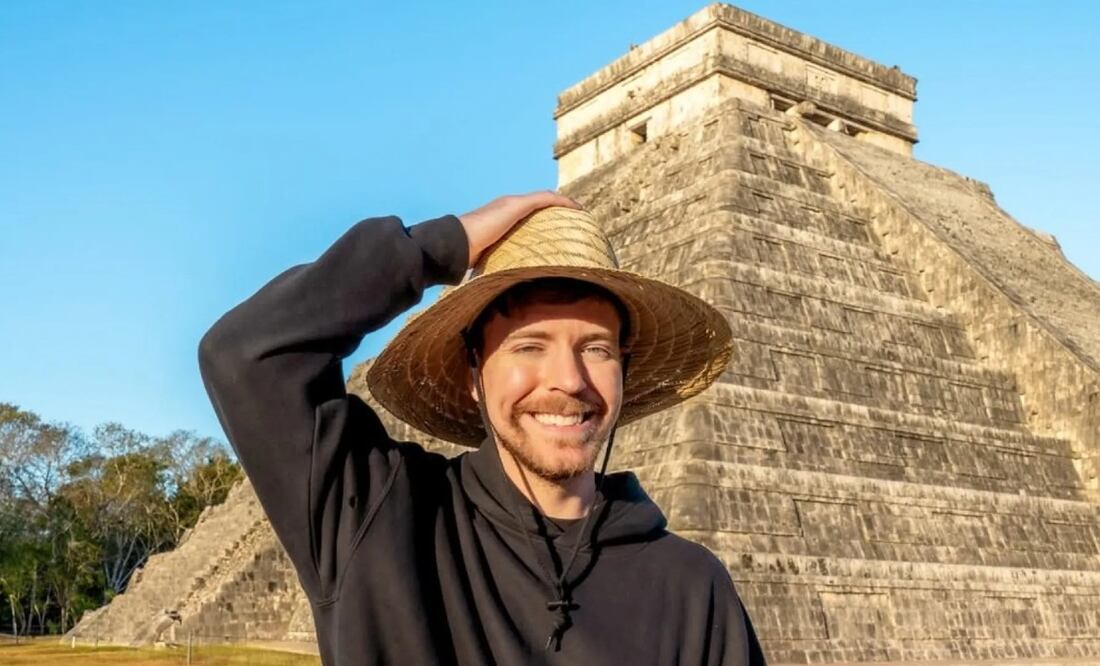 ¿Qué promocionó Mr Beast en su video que causó molestia al INAH?
Imagen: Mr. Beast
