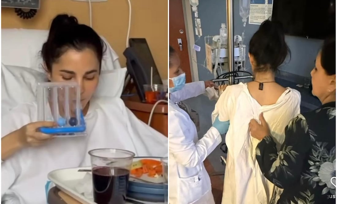 Martha Higareda hospitalizada por cirugía, le quitaron tumores