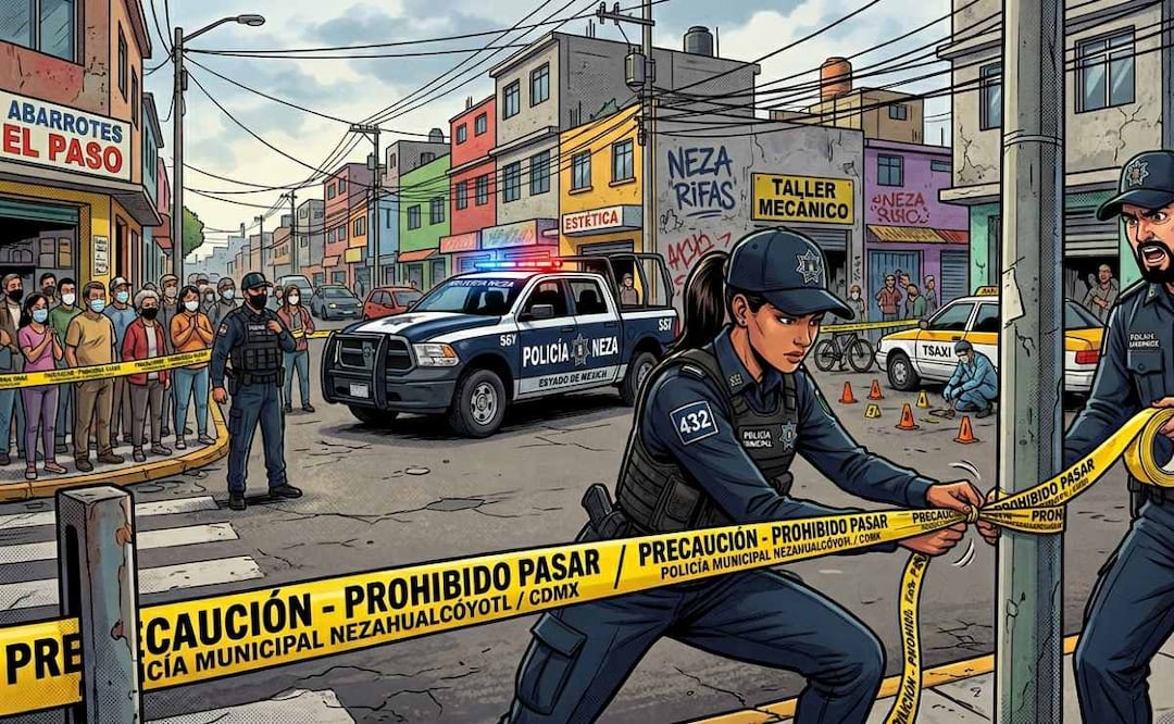 Imagen ilustrativa: IA (De asaltante a homicida: Omar Giovanny causa tragedia en Nezahualcóyotl )