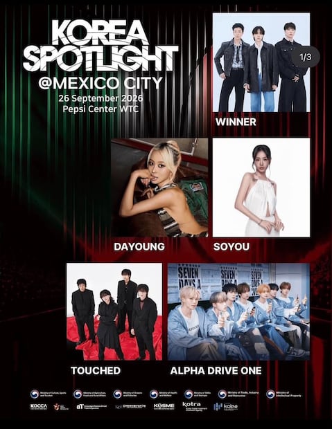 ¡Fans del K-pop, saquen la agenda! K-Expo llega a CDMX con idols, K-beauty y concierto: todo lo que debes de saber
Foto: Redes Sociales