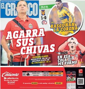 Portada El Gráfico | Viernes 12 de diciembre de 2025 (Foto: Especial)