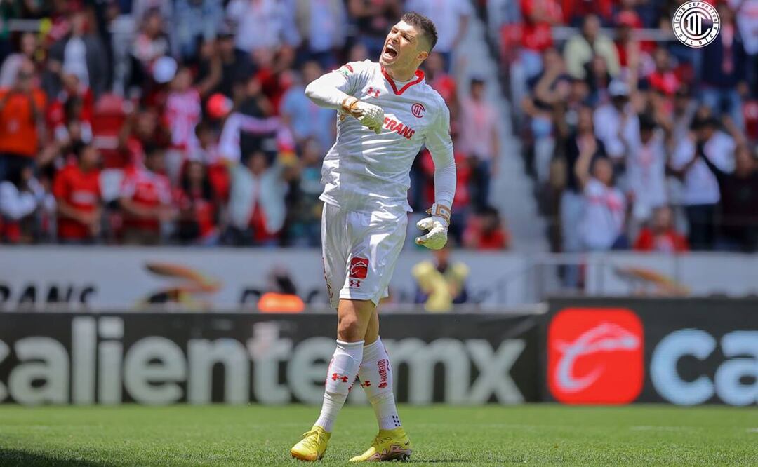 ¡Saca y mete! Tiago Volpi del Toluca llegó a diez anotaciones en el torneo