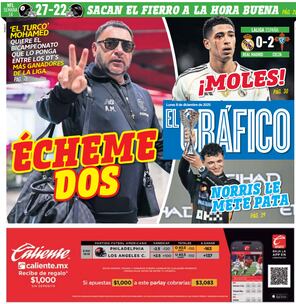 Portada El Gráfico | Lunes 8 de diciembre 2025