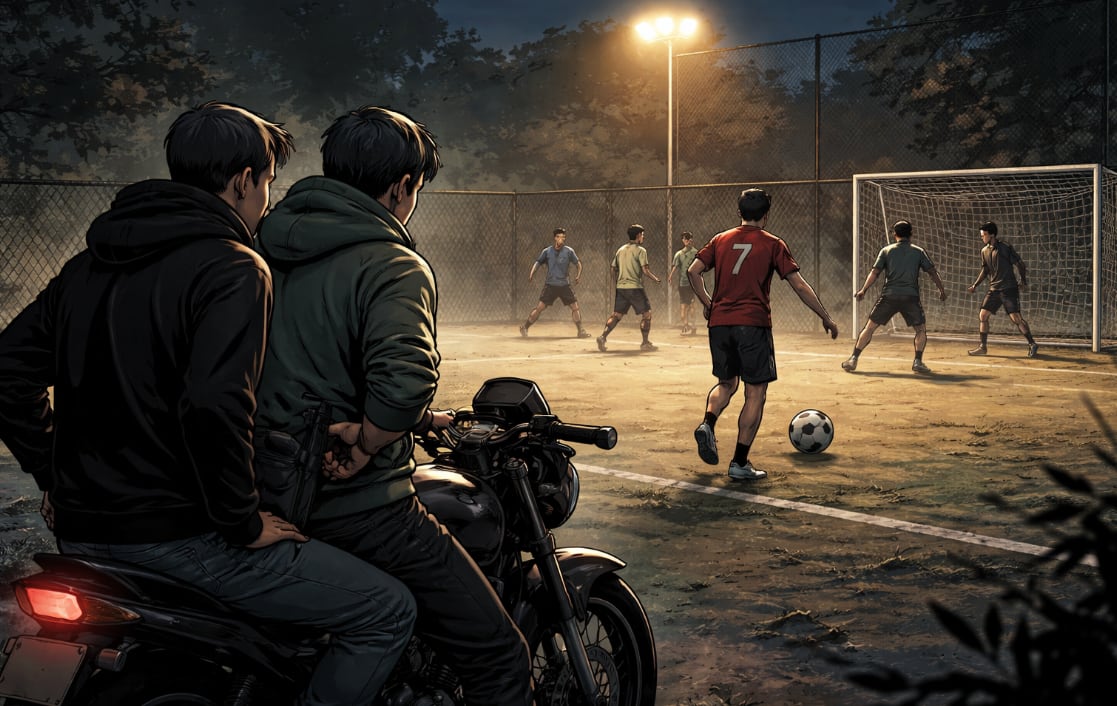 Balacera en cancha de CDMX: Adolescentes llegan, apuntan y disparan contra jugador en pleno partido