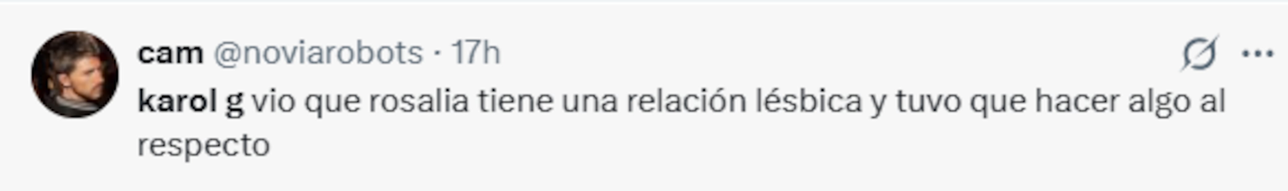 Comentarios sobre Karol G
Foto: X