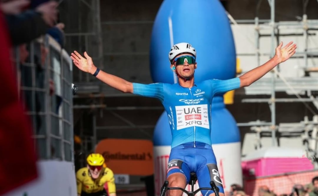 Isaac Del Toro gana la etapa reina y acaricia el título de la Tirreno Adriático
Imagen: Instagram