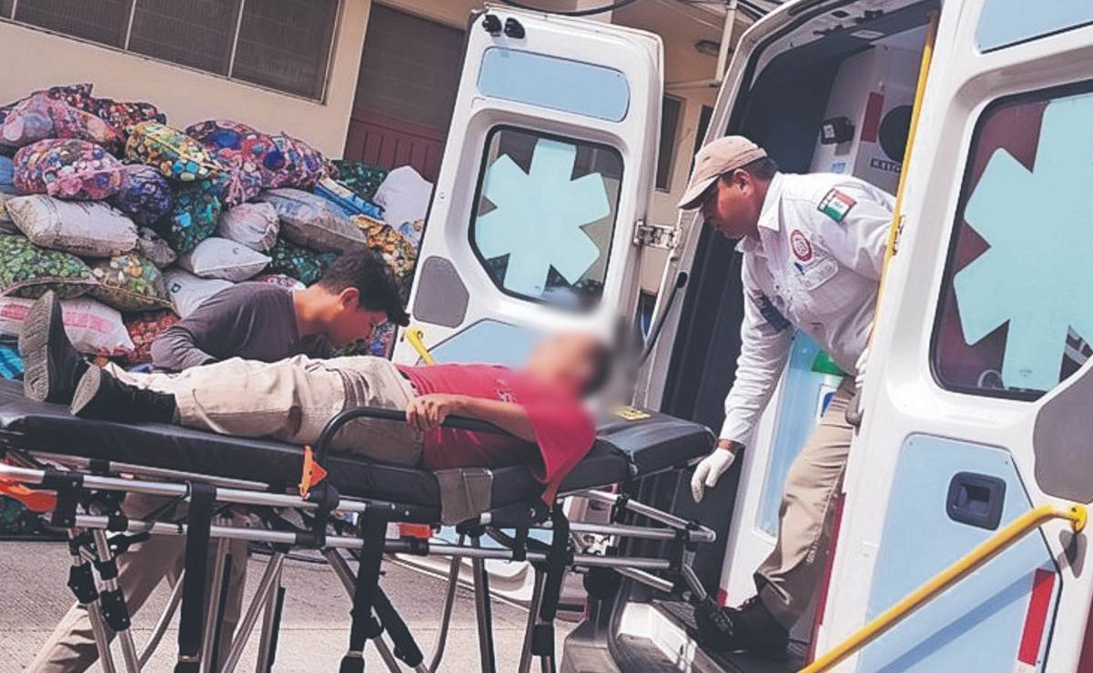 ¡El menú fue de plomo! Balean a hombre entre las mesas del Mercado de Chalco