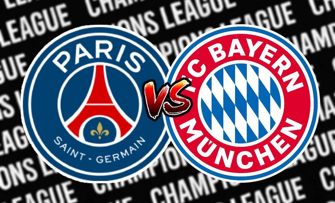 PSG vs Bayern Champions League. Foto: (Especial)