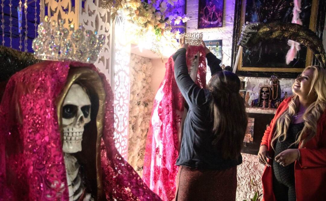 Foto: Cuartoscuro (¿Soñaste con la Niña Blanca? Esto es lo que la Santa Muerte quiere decirte por medio de tus sueños)