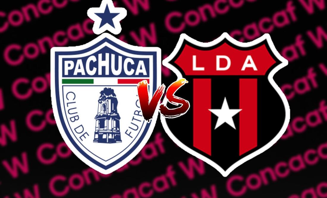 Pachuca Femenil vs Alajuelense Concacaf W. Foto: (Especial)