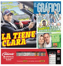 Portada El Gráfico / Lunes 10 de marzo 2025