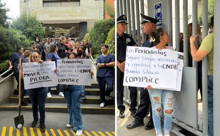 Toma Ceci Flores la CNDH para exigir diálogo con Rosario Piedra Ibarra ¿qué se sabe?