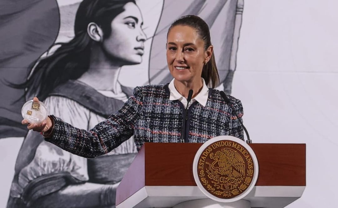 Claudia Sheinbaum en La Mañanera (Foto: Gabriel Pano)