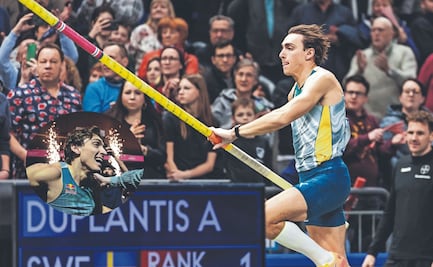 Armand Duplantis supera su récord y salta 6.27 metros en Clermont-Ferrand